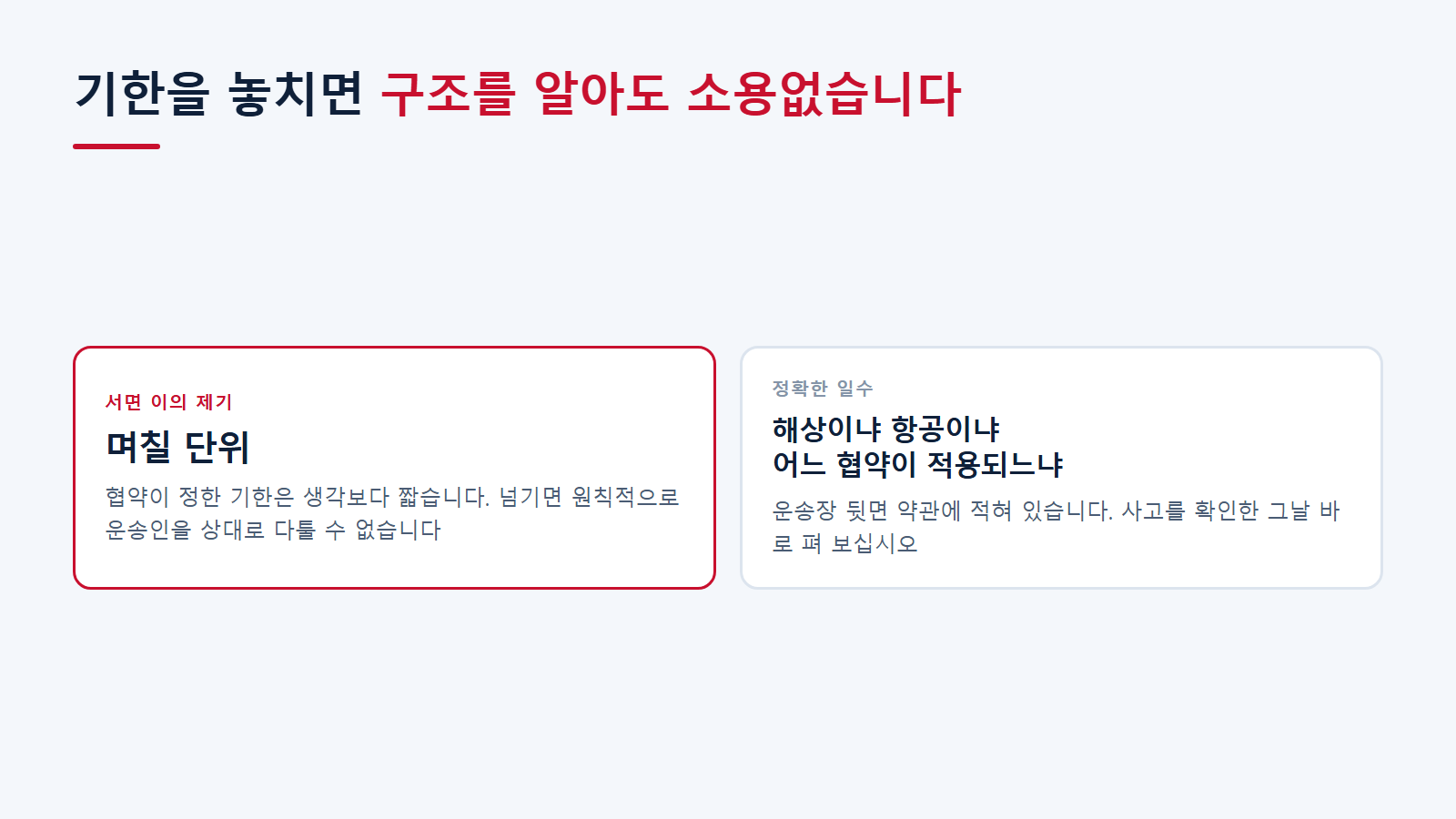 서면 이의 제기 기한