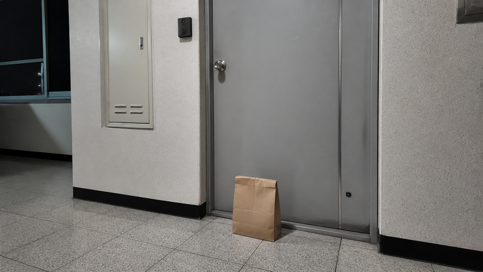 Contactless drop at the door is standard.