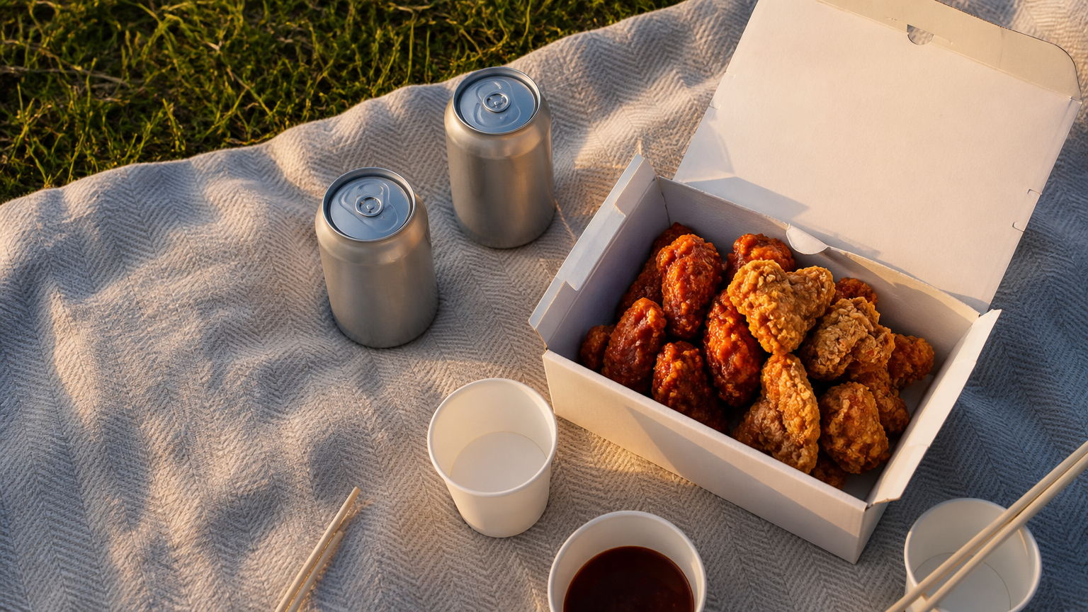 Fried chicken by the water is close to a national pastime.