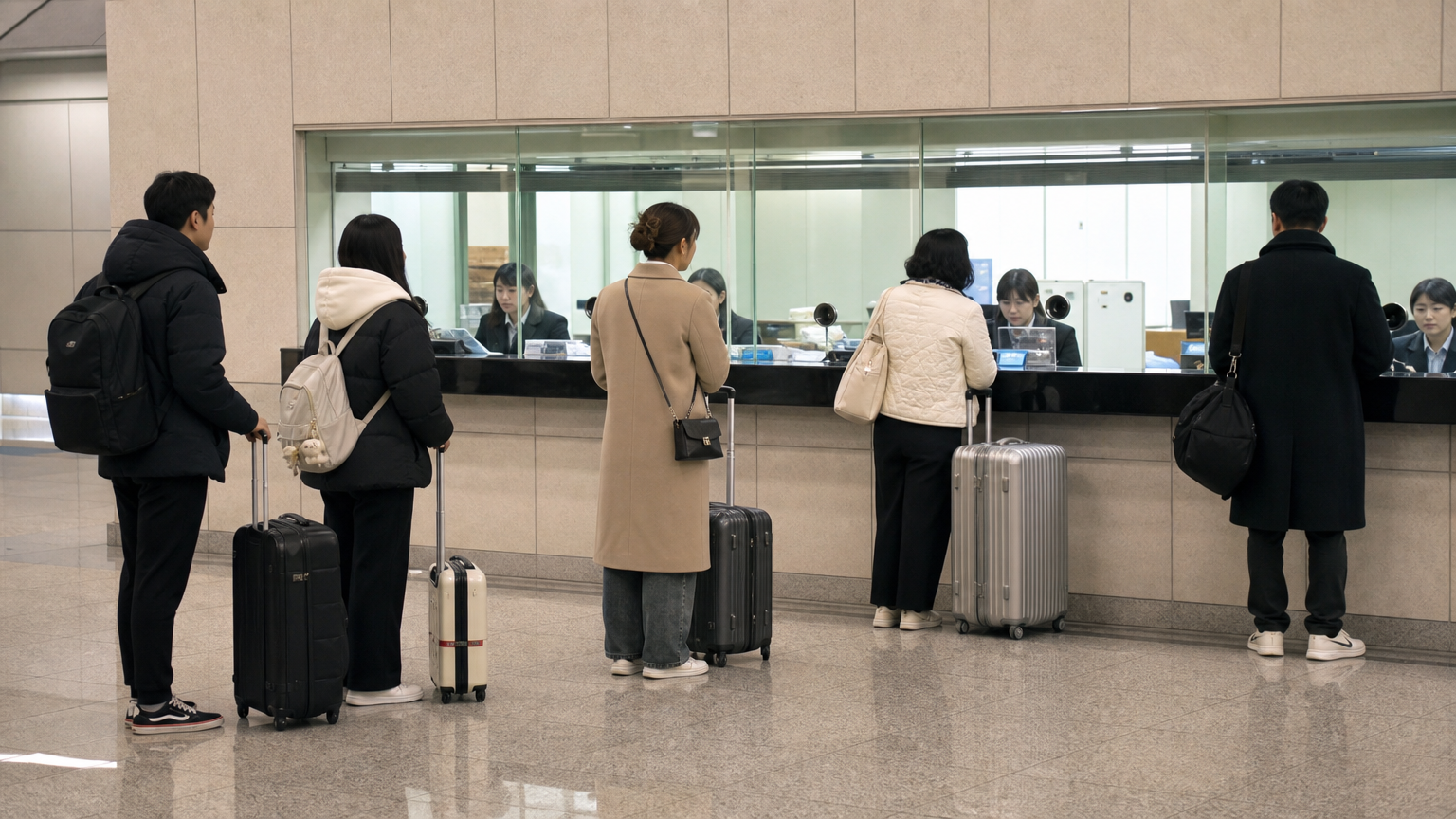 The station counter is the fallback that never fails. Bring your passport.