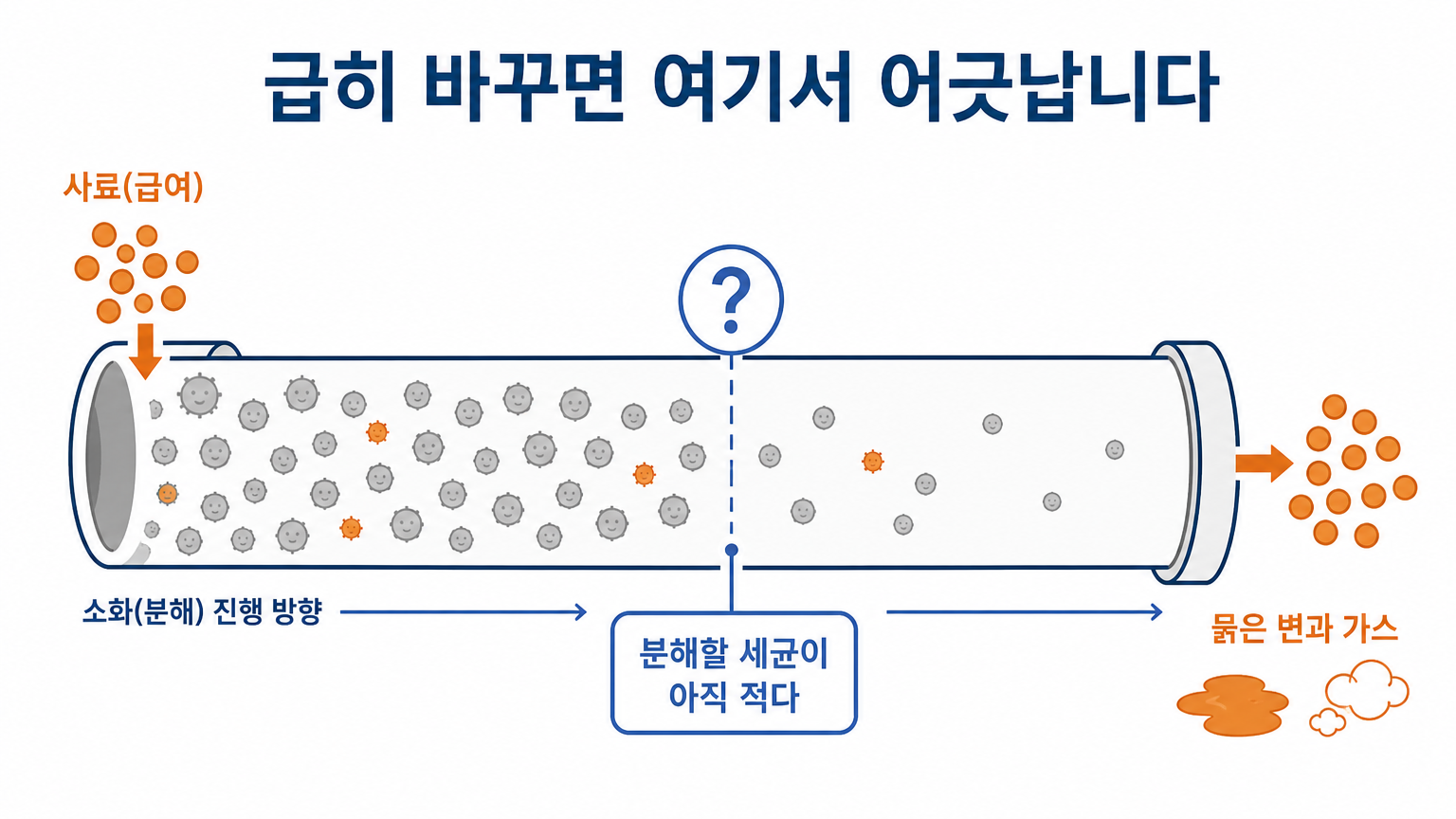 사료를 급히 바꿨을 때 소화가 어긋나는 지점 (댕묘 작성)