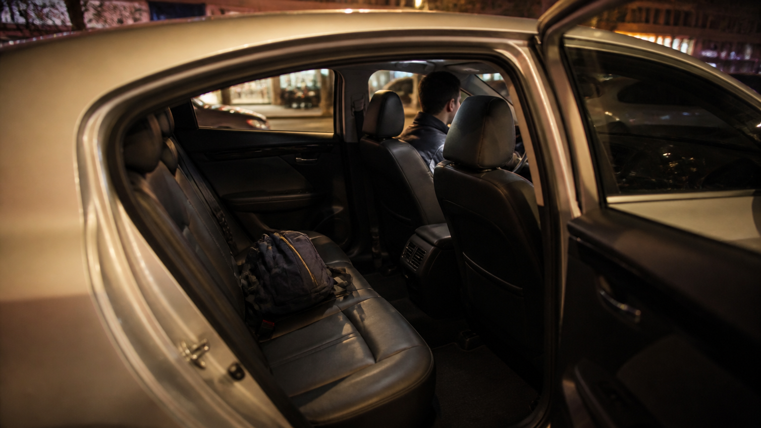 Left in a taxi, the ride record is the whole problem. Illustrative image.