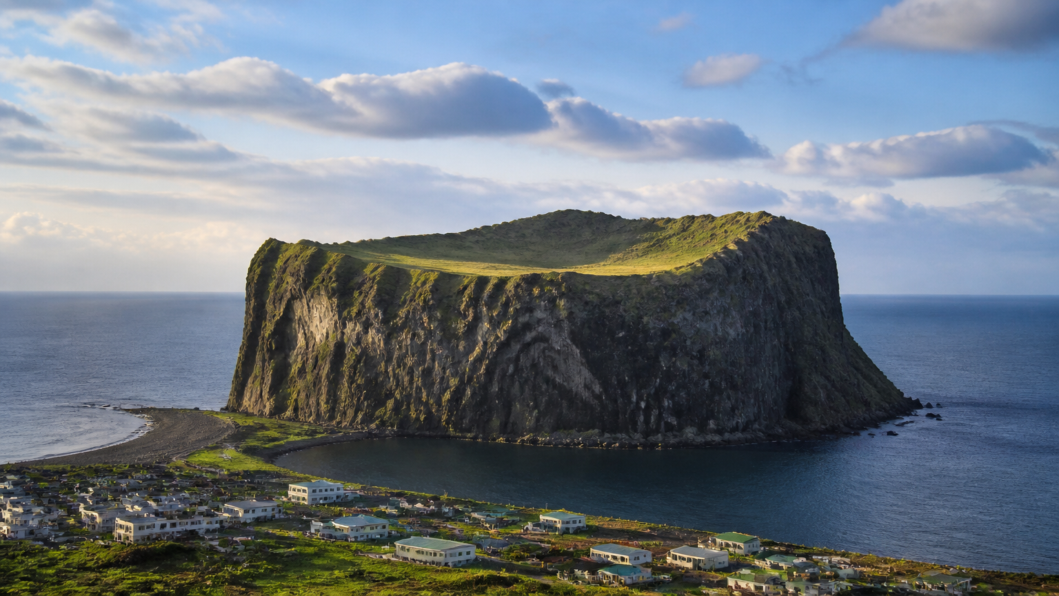 The eastern coast — the day you get back by not going via Seoul.