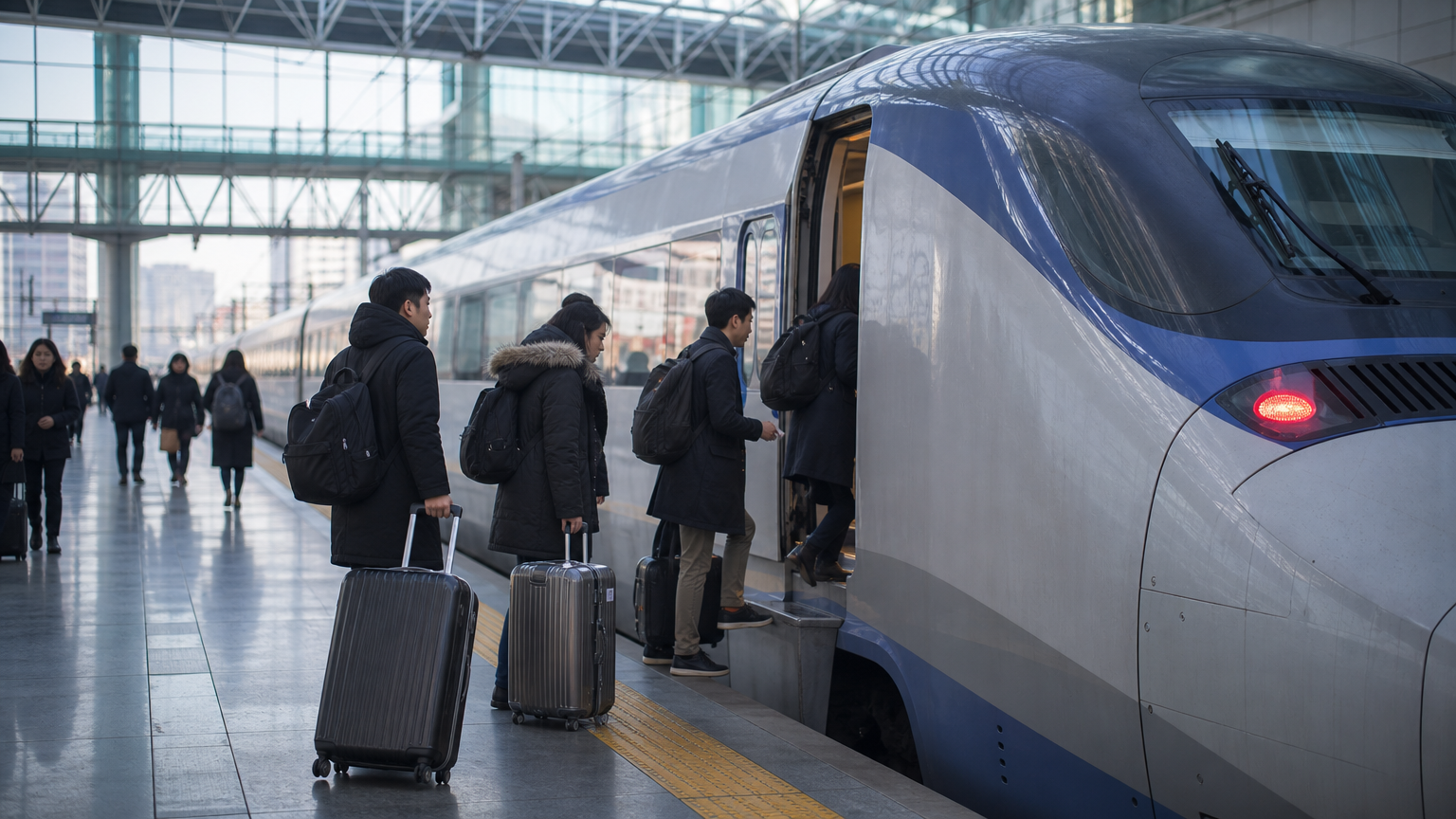 The Gyeongbu line KTX leaves from Seoul Station. The other route to Gyeongju leaves from Cheongnyangni, on the far side of the city.