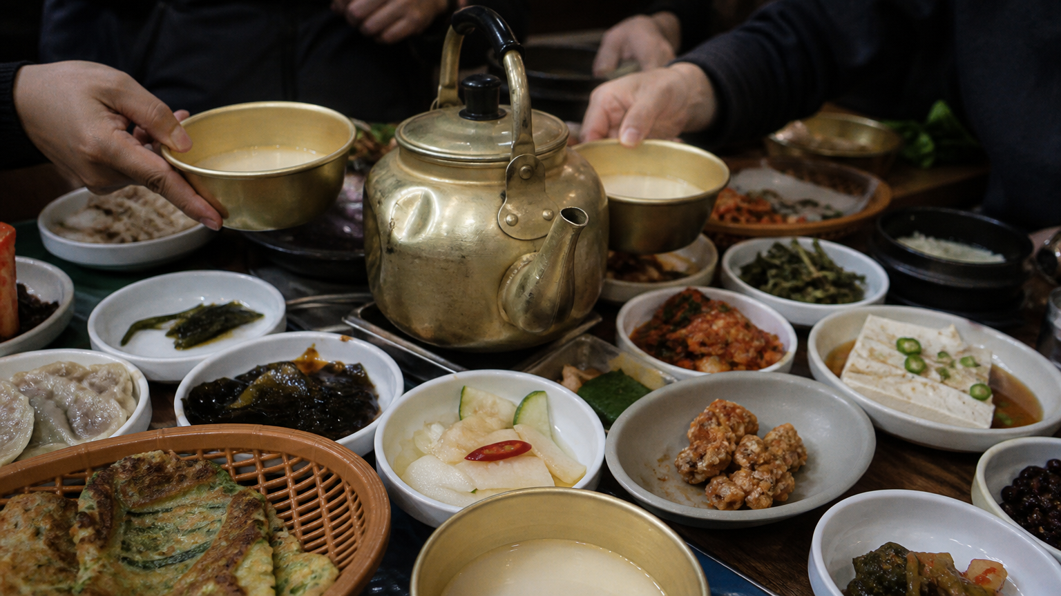 Order the kettle and the food arrives on its own.