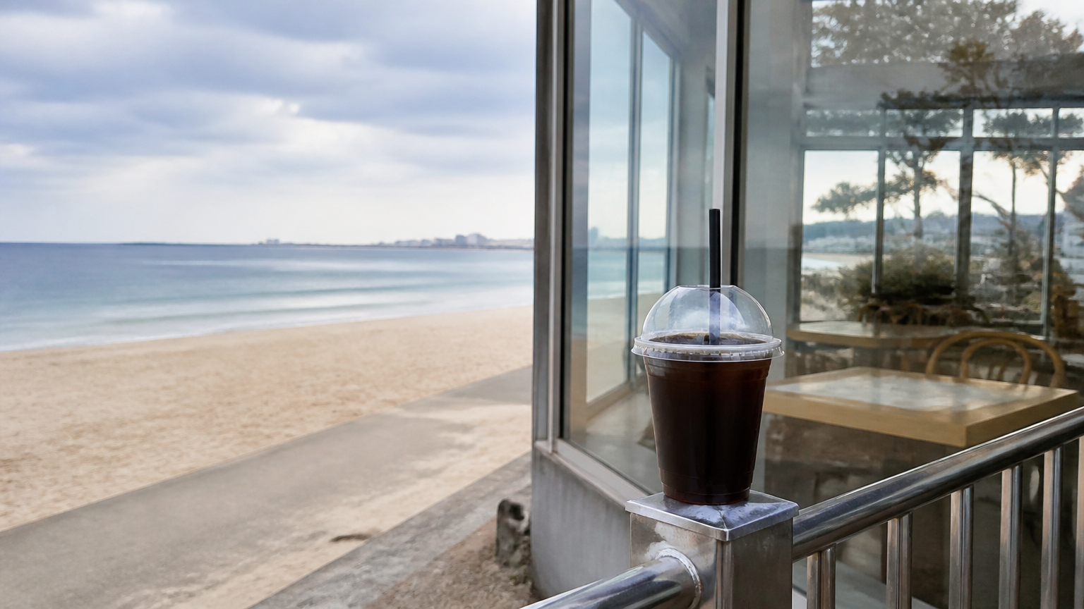 The coffee does not depend on the swimming season.