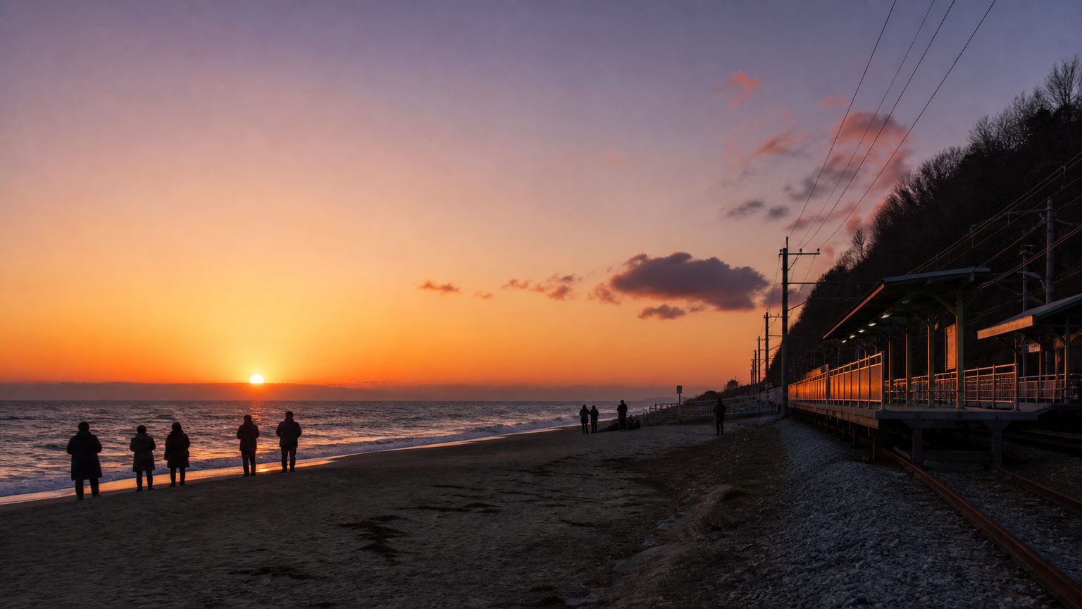 Jeongdongjin is a sunrise trip and nothing else.