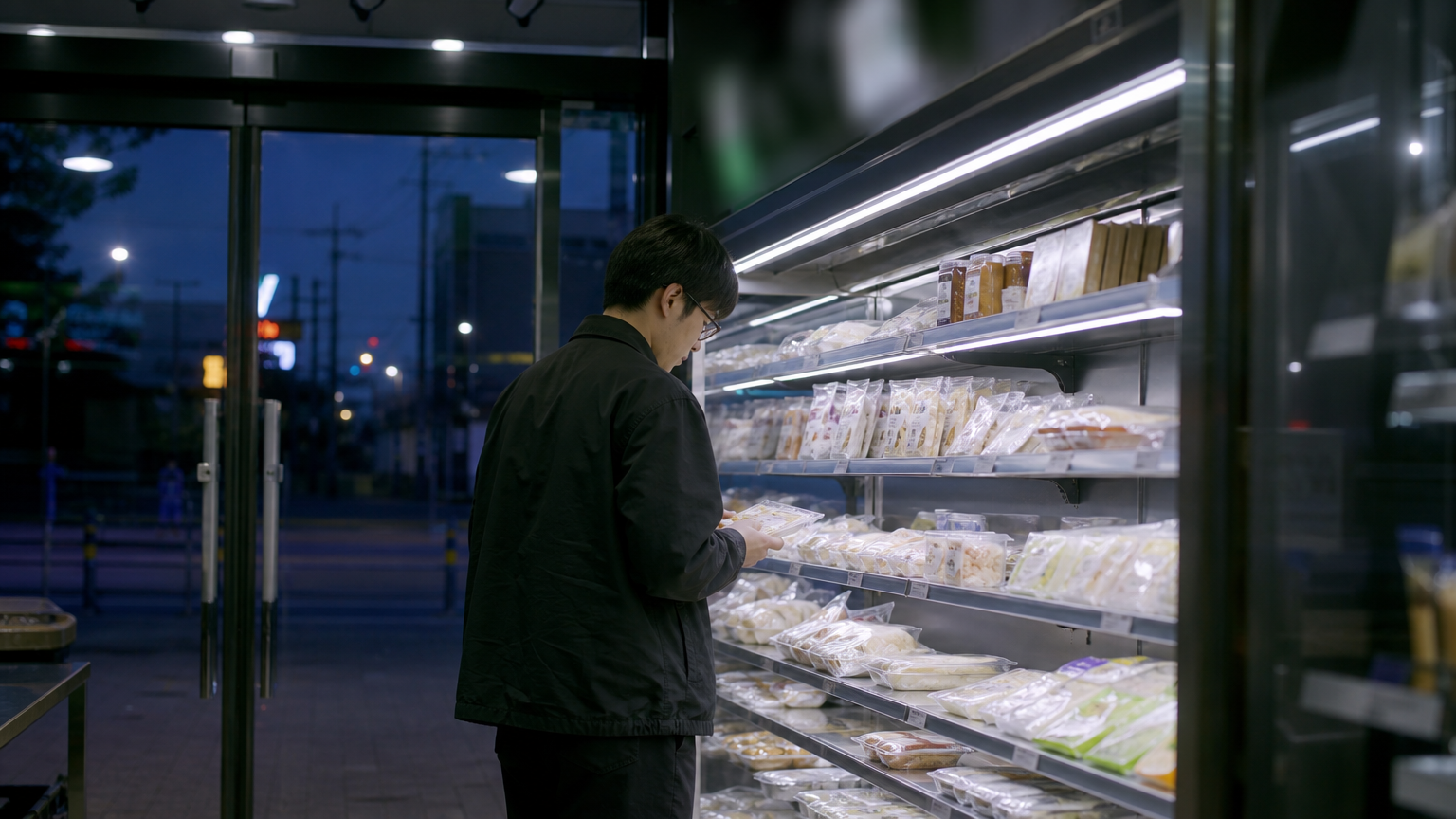 The fallback: a convenience store, open through the holiday