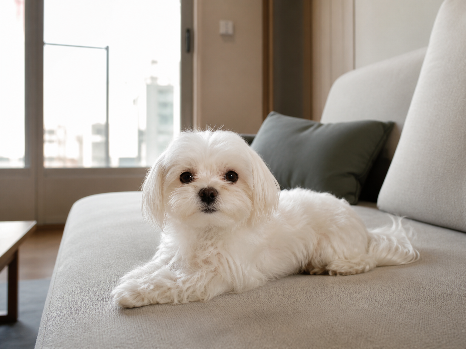 첫 발정을 맞은 소형견