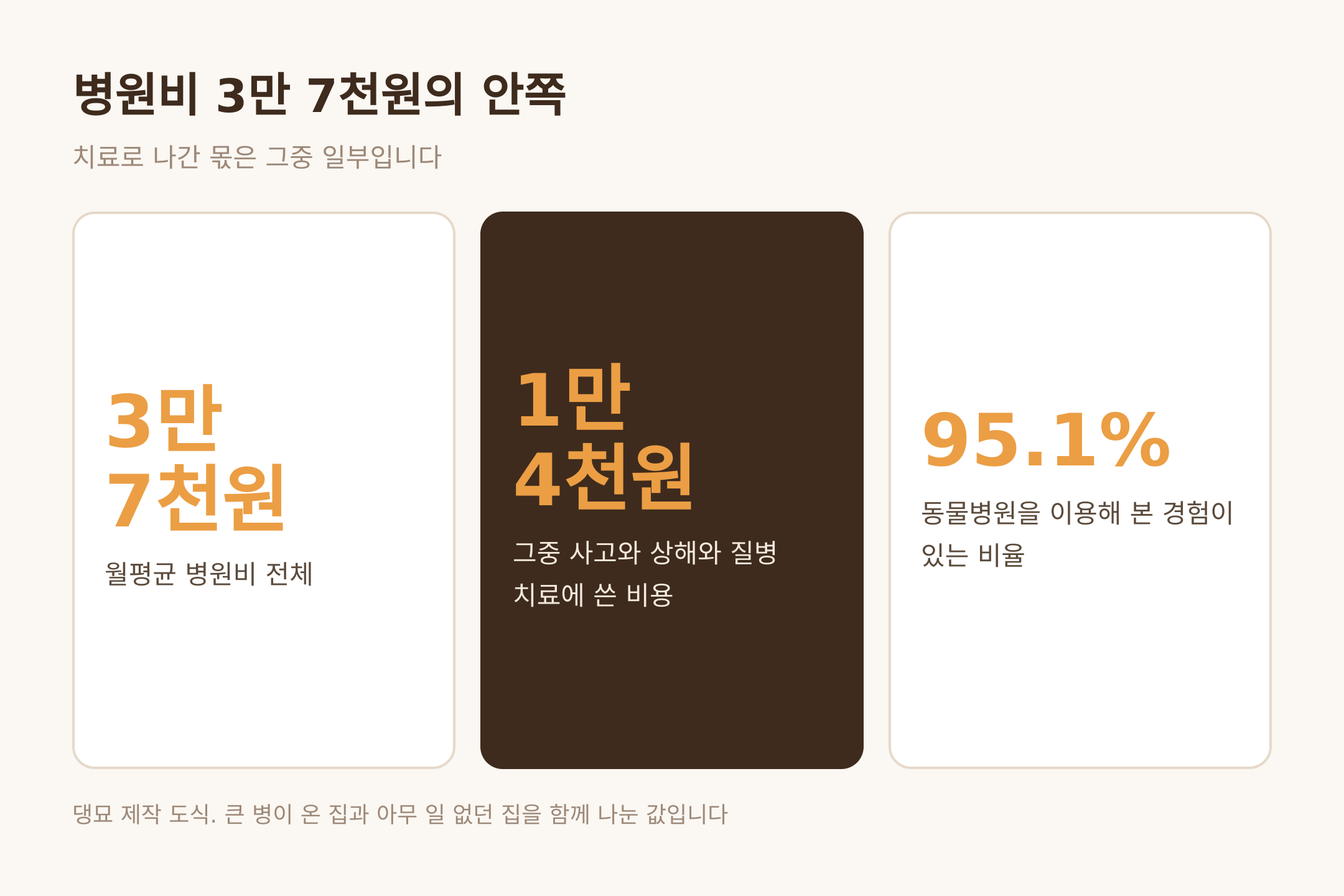 병원비 3만 7천원의 안쪽