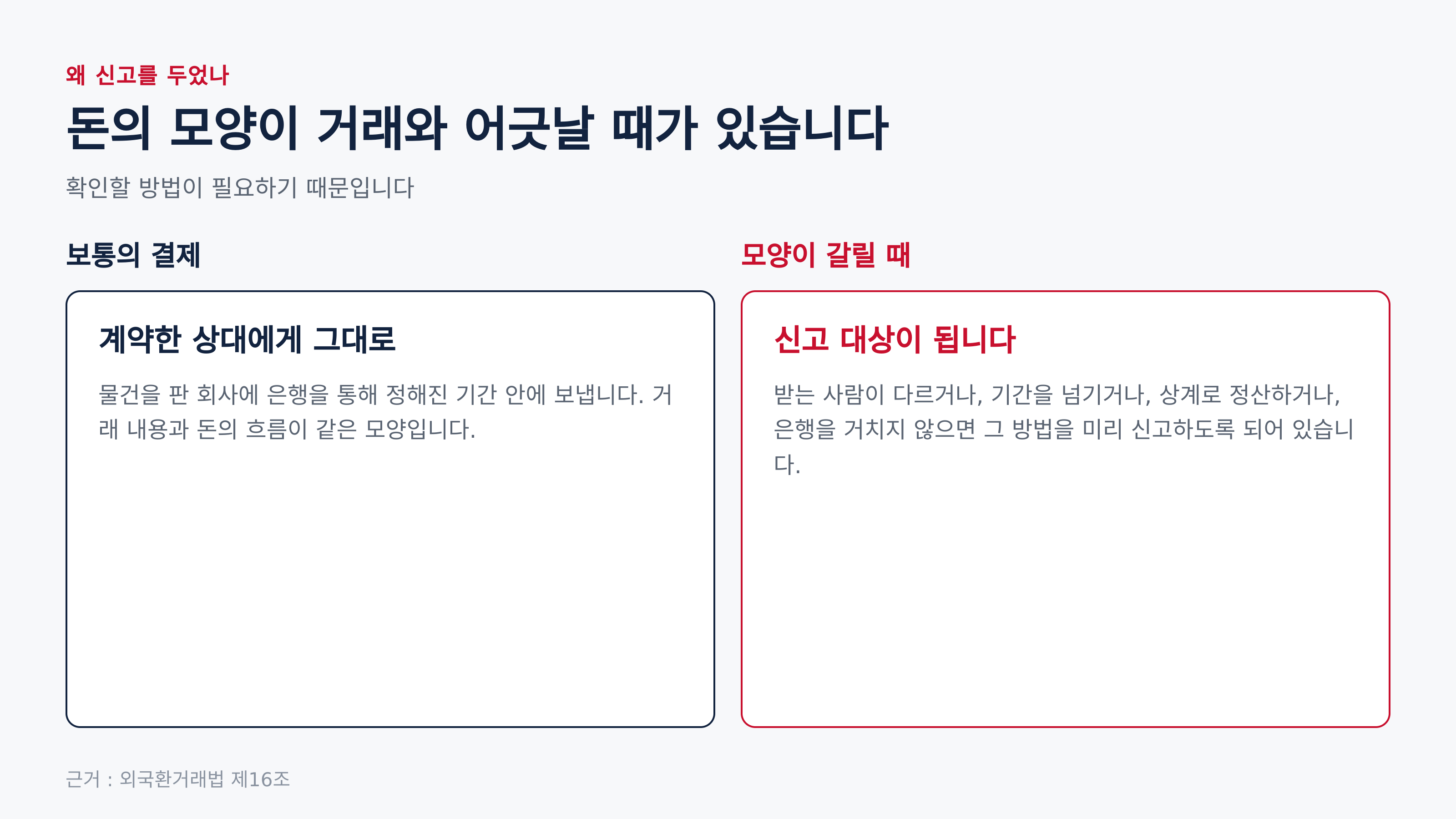 보통의 결제와 모양이 갈리는 경우